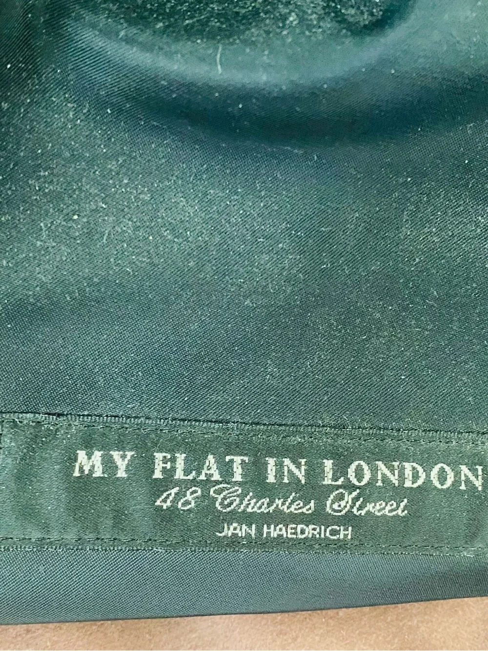 My Flat in London Black Quilted Satchel with Pink Bow and Crystal Crown